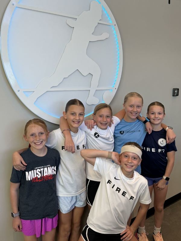 STG Soccer Academy players